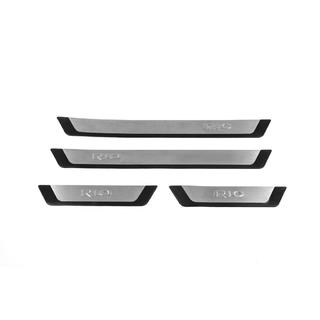Flexill RVS instaplijsten (set van 4) Kia Rio 2012–2017 foto 1