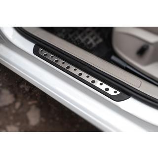 Drempelbeschermers Flexill Dotline (4 stuks, RVS) Volkswagen Golf 7/E-Golf 2012–2020 foto 1