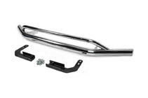 Volkswagen Amarok 2010–2022 Dubbele voorbumperbeschermer Vegas 2016-2021 (RVS) foto 2