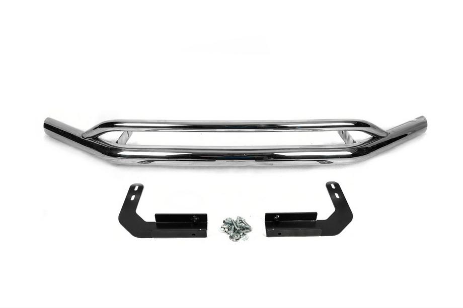 Volkswagen Amarok 2010–2022 Dubbele voorbumperbeschermer Vegas 2016-2021 (RVS) Image