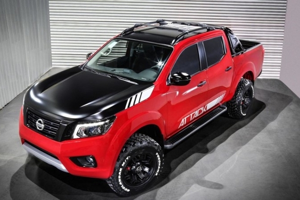 Nissan presenteert concept van nieuwe Frontier Attack-pick-up