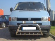 Volkswagen T4 Transporter 1990–2003 Bullbar WT003 60 mm (RVS) 50 mm, met opschrift foto 8