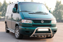 Volkswagen T4 Transporter 1990–2003 Bullbar WT003 60 mm (RVS) 50 mm, met opschrift foto 6