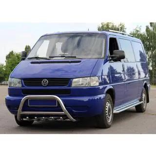 Bullbar WT003 60 mm (RVS) Volkswagen T4 Transporter 1990–2003 foto 1