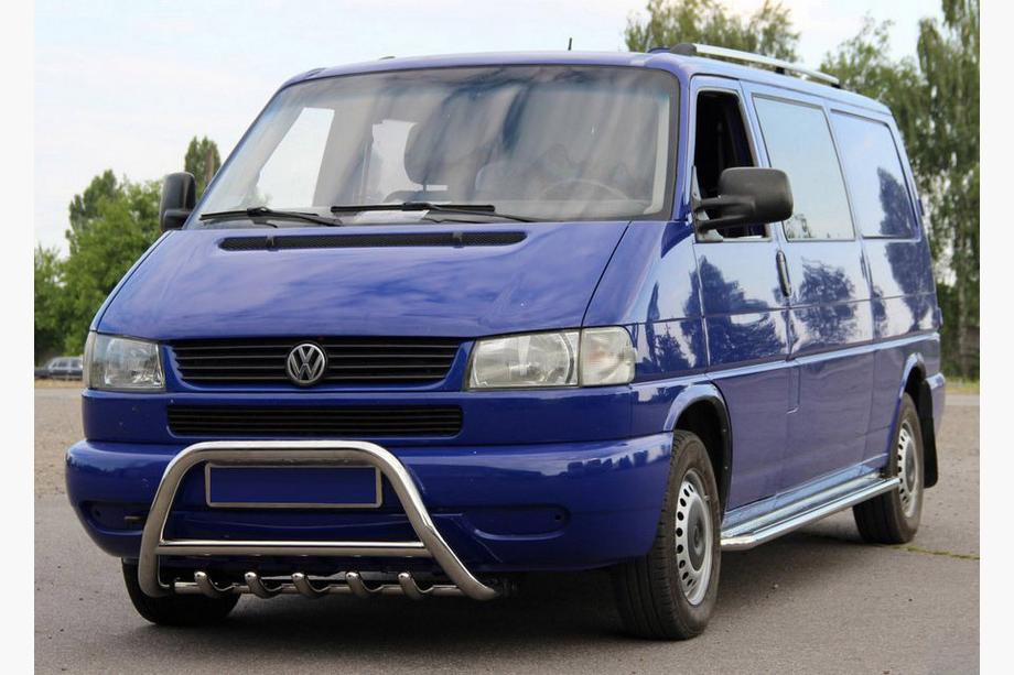 Volkswagen T4 Transporter 1990–2003 Bullbar WT003 60 mm (RVS) 50 mm, met opschrift Image