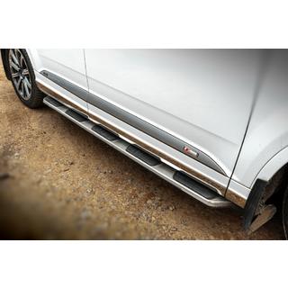 Side steps OEM V1 (set van 2, aluminium) Audi Q7 2015–2026 foto 1