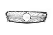 Mercedes GLA X156 2014–2019 Voorgrille Diamond Silver (2014-2016) foto 2