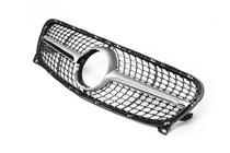 Mercedes GLA X156 2014–2019 Voorgrille Diamond Silver (2014-2016) foto 4
