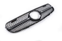 Mercedes GLC X253 2015–2022 Voorgrille Diamond Black (2015-2019) Met camerabevestiging foto 4