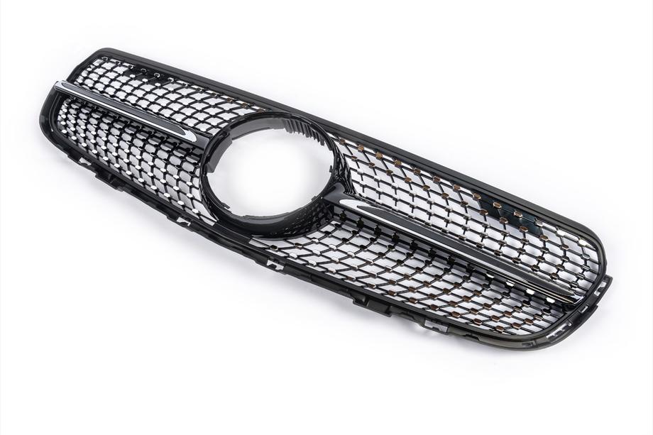 Mercedes GLC X253 2015–2022 Voorgrille Diamond Black (2015-2019) Foto 3