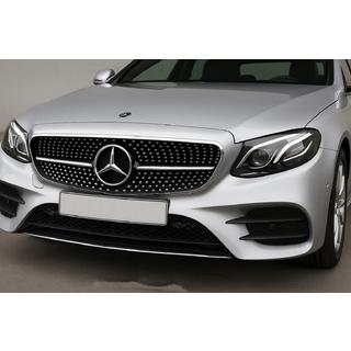 Diamond Black voorgrille (voor Avantgarde/AMG-Line/E43 AMG/E53 AMG 2016-2020) Mercedes E-сlass W213 2016–2023 foto 1