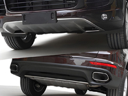 Porsche Cayenne 2010–2017 Voor- en achterbumperlippen (2015-2017) foto 1