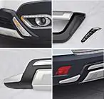 Buick Encore 2013–2019 Voor- en achterbumperlip (2-delige set) foto 3