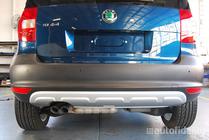 Skoda Yeti 2009–2017 Voor- en achterbumperlip (2-delige set) foto 3