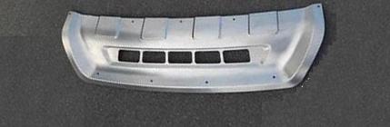 Volkswagen Touareg 2010–2018 Voorbumper lip V2 (2010-2015) foto 3