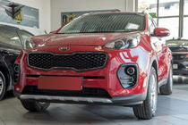 Kia Sportage 2015–2021 Voor- en achterlip 2015-2019 V2 (kunststof) foto 3
