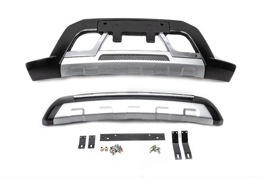 Mitsubishi Pajero Sport 2008–2015 Voor- en achterbumperlip (2013-2015) Image