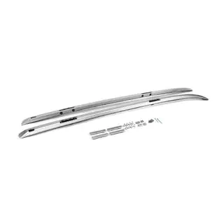 Geïntegreerde grijze OEM dakrails (aluminium)