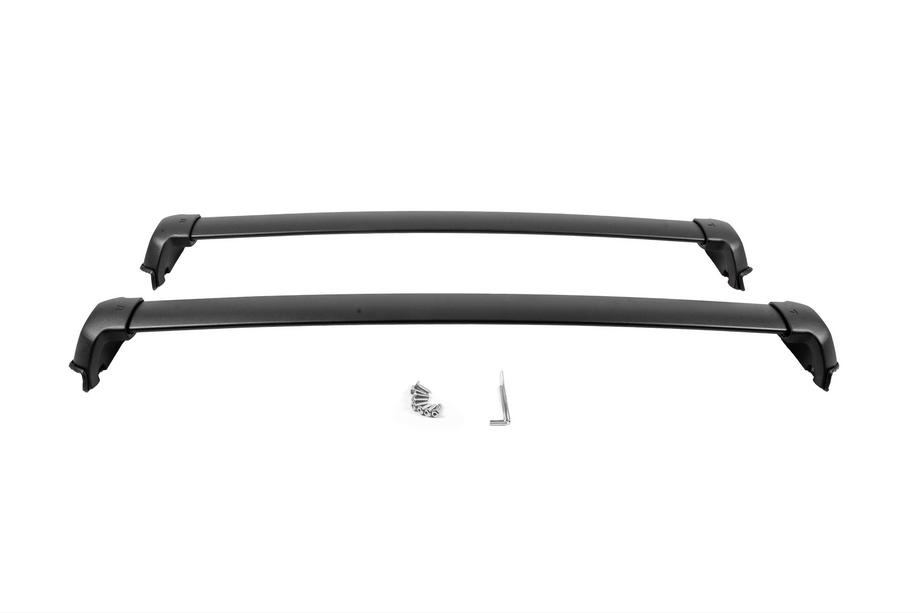 Honda CRV 2017–2022 OEM zwarte dwarsdragers (aluminium) Foto 5