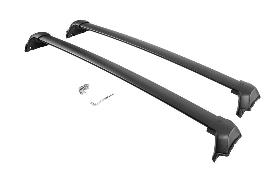 Honda CRV 2017–2022 OEM zwarte dwarsdragers (aluminium) Foto 6