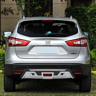 Voor- en achterbumperlip V3 (kunststof) Nissan Qashqai 2014–2021 foto 4