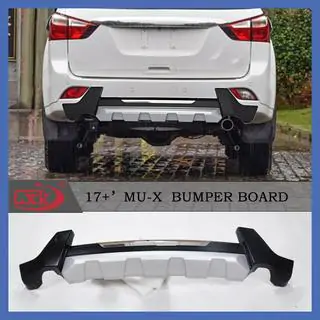 Voor- en achterbumperlip (2-delige set) Isuzu MU-X 2013– foto 2