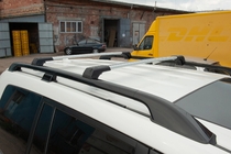 Fiat Doblo II 2010–2022 Dakdragers (dwarsbalken) voor standaard dakrails zonder sleutel Flybar V1 (2 stuks) foto 1