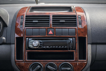 Volkswagen Polo 2001–2009 Dashboardpanelen (2001-2005) Aluminium foto 1