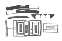 Volkswagen Polo 2001–2009 Dashboardpanelen (2005-2009) Houtlook foto 3