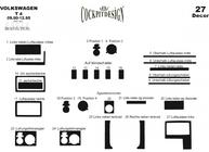 Volkswagen T4 Transporter 1990–2003 Dashboard sierlijsten (1991-1995) Titanium foto 6