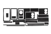 Volkswagen T4 Transporter 1990–2003 Dashboard sierlijsten (1991-1995) Titanium foto 4