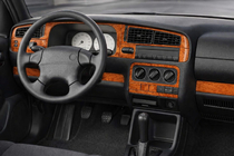 Volkswagen Vento 1992–1998 Dashboard sierlijsten Aluminium foto 1