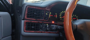 Volvo 850 1991–1997 Dashboardpanelen (1993-1997) Aluminium foto 4