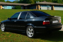 BMW 3 Serie E36 1990–2000 Chroom stijlbekleding (RVS) foto 1