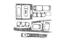 Volvo V70 1997–2000 Dashboard sierlijsten Aluminium foto 2