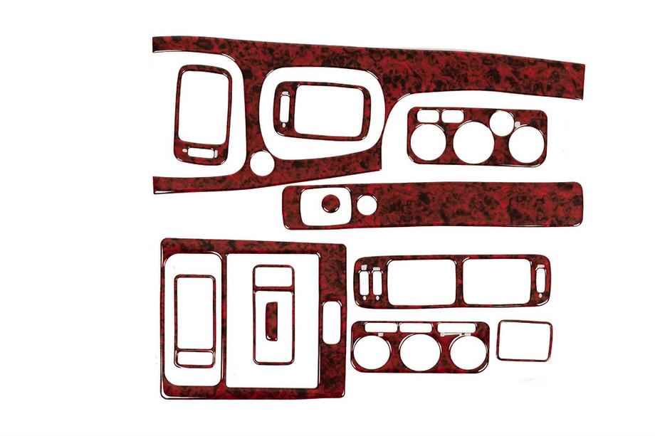 Volvo V70 1997–2000 Dashboard sierlijsten Aluminium Image