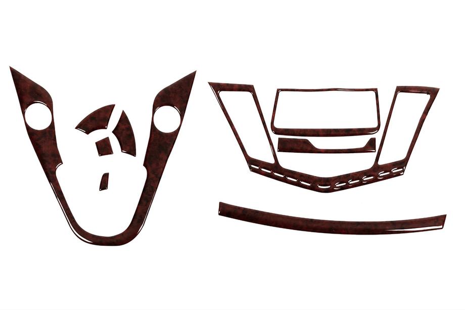 Chevrolet Cruze 2009–2015 Dashboard afdeklijsten (handgeschakeld) Aluminium Image