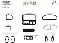 Chrysler Voyager 1996–2001 Dashboard sierlijsten (Meric) foto 4