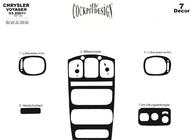 Chrysler Voyager 2001–2007 Dashboard sierlijsten (Meric) foto 8