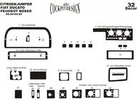 Peugeot Boxer 1994–2006 Dashboard sierlijsten (Meric, 1995-2002) foto 3