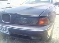 BMW 5 Serie E39 1996–2003 Koplampwimpers (2 stuks, zwart) foto 3
