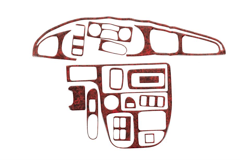 Kia Carnival 2002–2013 Dashboard sierlijsten Foto 3