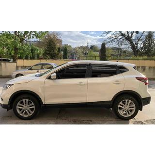 Raamdeflectoren met chroomstrip (Niken, set van 4) Nissan Qashqai 2014–2021 foto 3