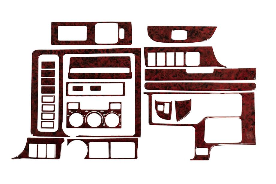 Toyota Land Cruiser 90 Prado 1996–2002 Dashboard sierlijsten Image