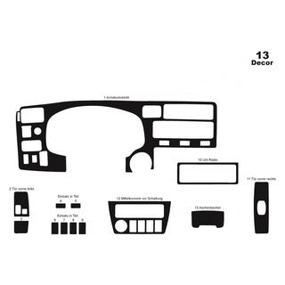Dashboard sierlijsten Toyota Rav 4 1996–2001 foto 4