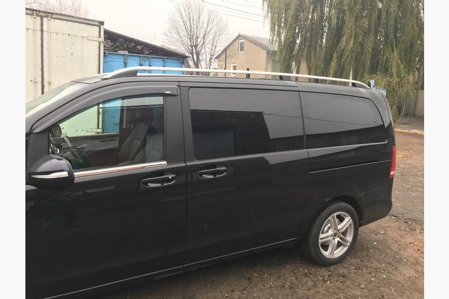 Mercedes Viano 2004–2014 Grijze dakrails Skyport (massief metaal) Lange wielbasis (LONG) Foto 3
