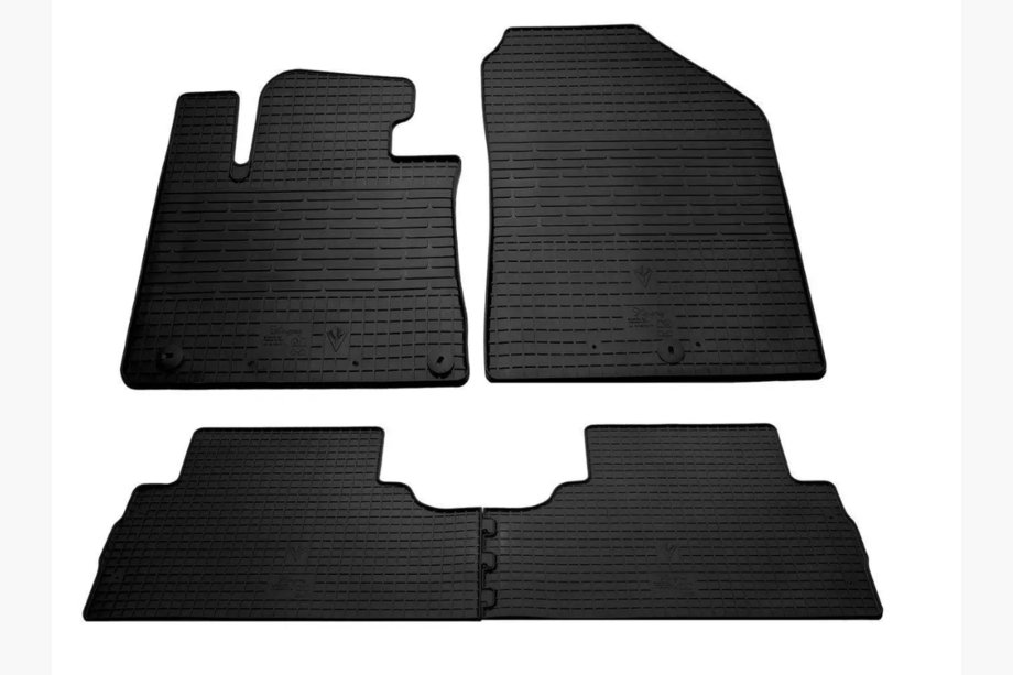 Kia Sorento III UM 2014–2020 Rubberen automatten (4-delig, Stingray Premium) Image