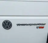 Volkswagen T4 Transporter 1990–2003 Opschrift "Transporter" 701 853 689E foto 3
