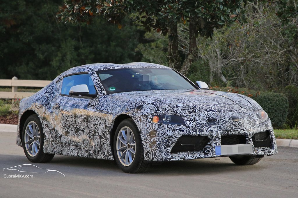Renderbeelden van de nieuwe Toyota Supra opgedoken