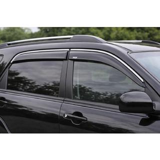 Raamwindschermen met chromen sierlijst (set van 4, Niken) Kia Sportage 2004–2010 foto 1